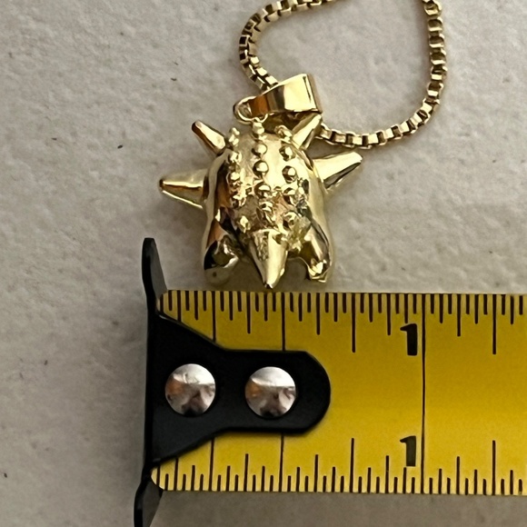 Gengar Pokemon Gold Tone Charm Pendant Necklace Adjustable Chain Anime - Picture 9 of 10